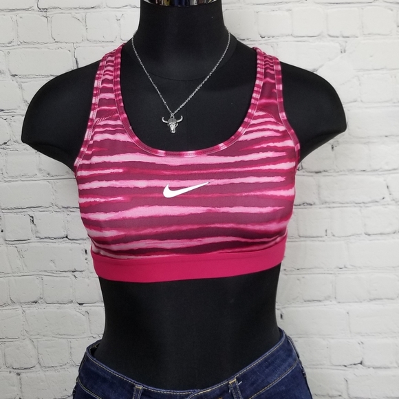 Nike pink sport bra | Medium - Picture 2 of 7